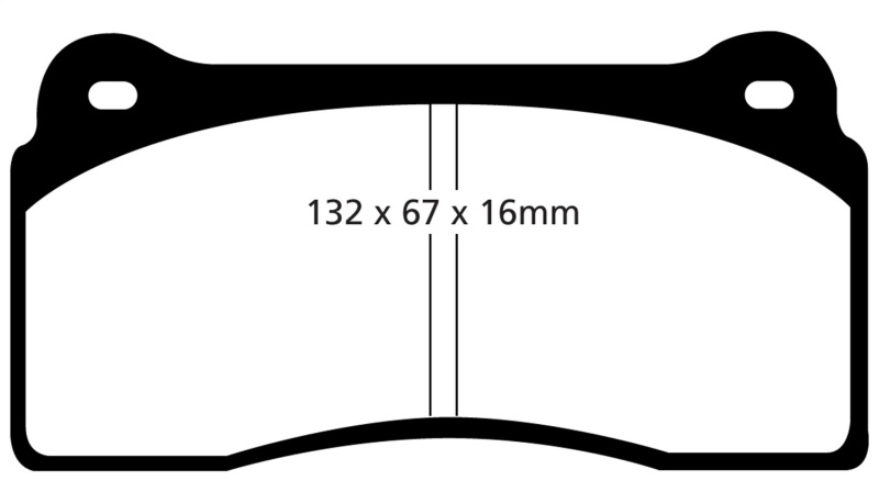 Jaguar XK - EBC Orangestuff Brake Pad Sets